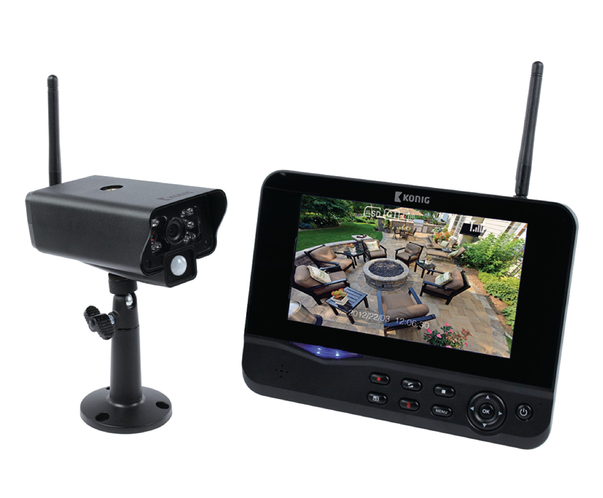 ten tweede Nacht Overvloedig Digitale Draadloze Camera Set 2.4 GHz - 1x Camera - Beveiligingzaak.nl