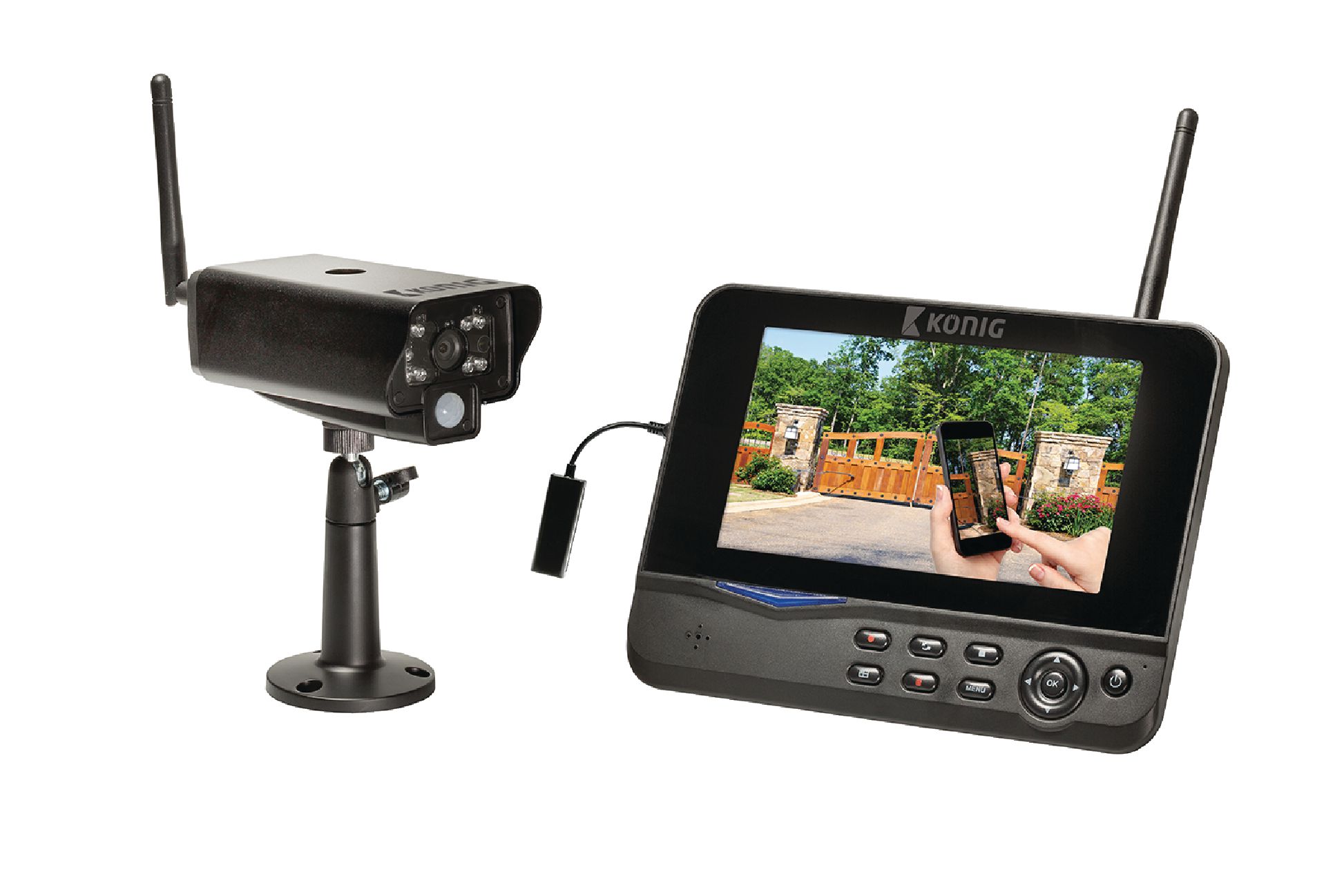 Ik heb een Engelse les Vergoeding Hymne Digitale Draadloze Camera Set 2.4 GHz - 1x Camera - Beveiligingzaak.nl